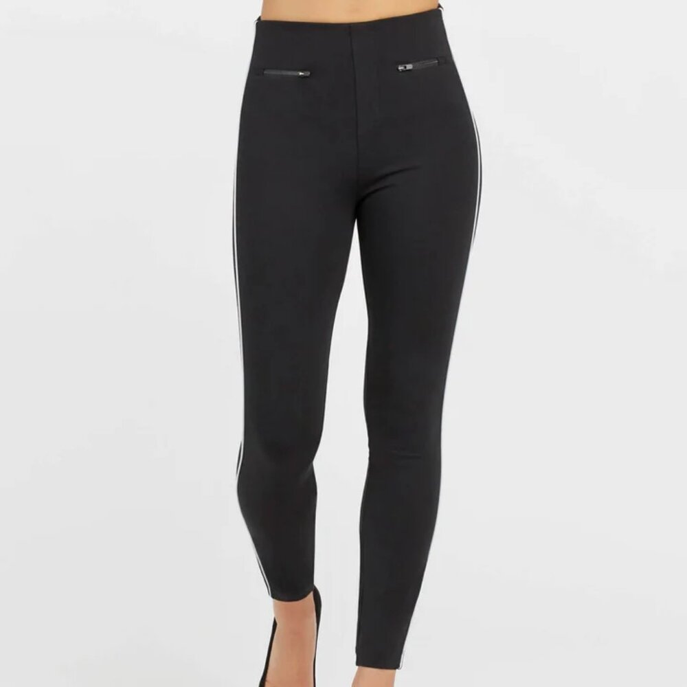 Ankle Piped Skinny Pants - Picture 4 of 11